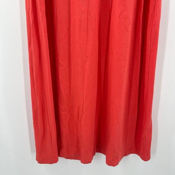 J.JILL Dress Extra Small Pima Cotton Maxi Stretch Basic Casual Minimal Classic - Picture 6 of 10